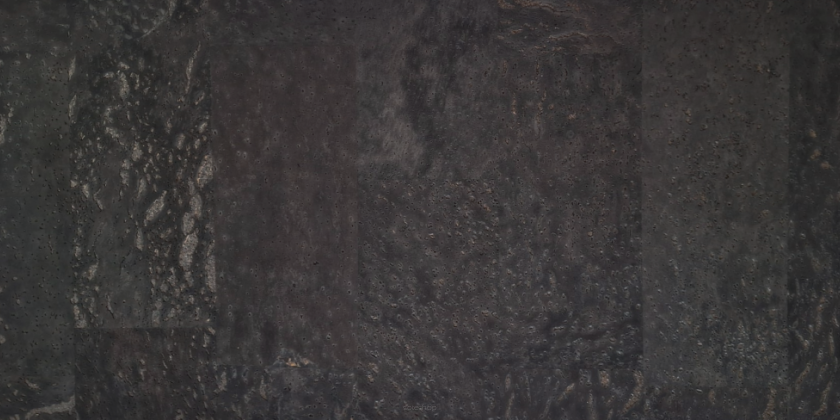 Dekorativ Väggkork Europa Black 600x300x3mm