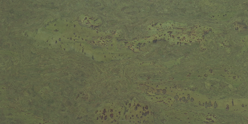 Dekorativ Väggkork Exclusive Green 600x300x3mm