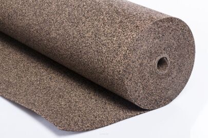 Rulle underlag av gummikork 4mm (10mx1mx4mm)
