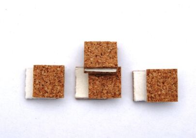 Korkdistanser med PVC-skum 18x16x3mm + 2 mm