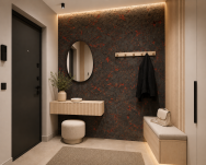 Dekorativ Väggkork Exclusive Red 600x300x3mm - 3