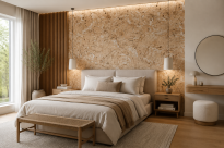 Väggkork MALTA SNOW-BEIGE - 3