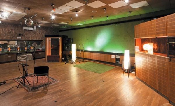 Inspelningsstudio kork