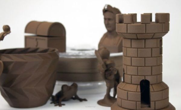 3D-utskrift från naturlig kork