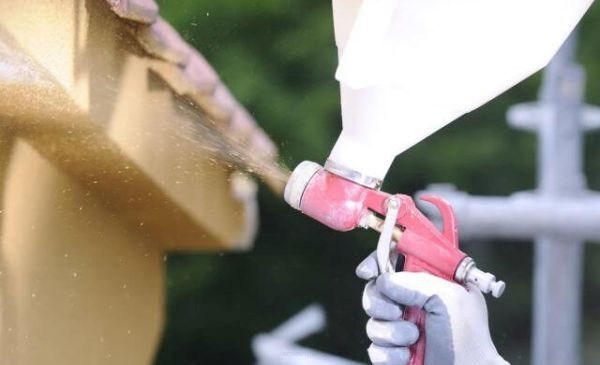 Sprutning av kork – Applicering